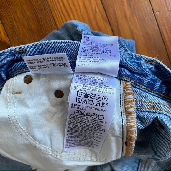 Levi’s Altered rare wide leg denim 26 - Picture 3 of 10